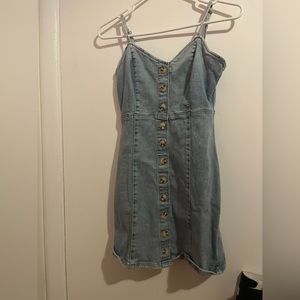 Garage denim jean dress